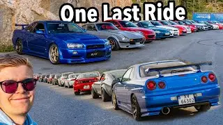 One Last Ride in My Nissan Skyline R34 GTT! *Driftday
