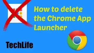How to delete the Chrome App Launcher