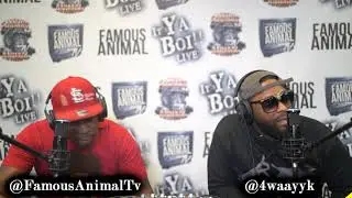 St. Louis Rapper 4waayyk Comes To Memphis To Drop Hot Freestyle on Famous Animal Tv