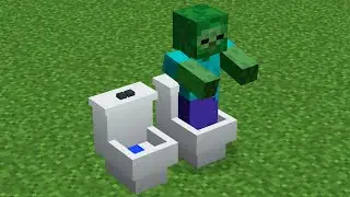 zombie flushed to toilet