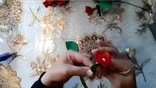 lentden gülün hazirlanma qaydasi 2hisse    Vusale xanimin el işi