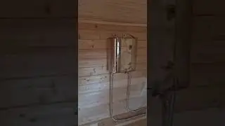 Мобильная баня  из бруса Премиум комплектация 6 на 2,3