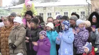 Фестиваль санок по волоколамски