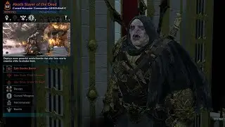 Shadow of War - Hacked [Akoth Slayer of the Dead] in online fight pit