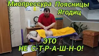 Почему болят ягодицы и поясница? Решение через миопрессуру