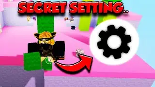 i tried a HIDDEN setting in roblox bedwars..🤫😨💀