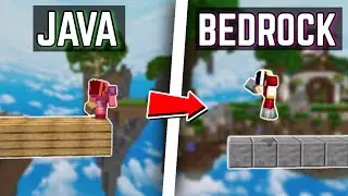 Minecraft Skywars But If I DIE, I Change Versions...