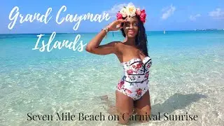Seven Mile Beach Grand Cayman on Carnival Sunrise