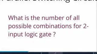 Introduction to Logic Gates
