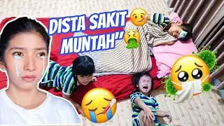 DISTA SAKIT GAK MASUK SEKOLAH😭 !! ADIK