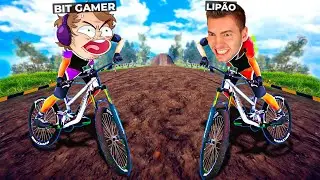 CORRIDA DE BICICLETA com BitGamer e Lipão!