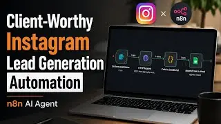 🚀 Client-Worthy Instagram Lead Generation Automation | n8n AI Agent 