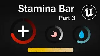 Unreal Engine 5 Tutorial - Character Stats Part 3: Stamina Custom Progress Bar