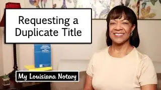 How to Get a Duplicate Title in Louisiana