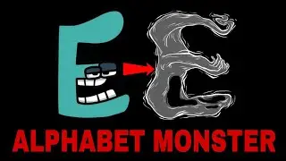 ALPHABET LORE MONSTER EDITION | alphabet lore animation creepy edition |part 1