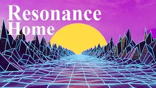 Synthwave Sunset Animation (Resonance - Home)