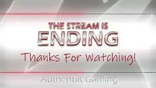 Twitch Animated Stream Ending Screen