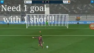 FC BARCELONA VS TOTTENHAM H PENALTY SHOUTOUT.DREAM LEAGUE SOURCE 18
