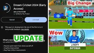 Dream Cricket 2024 Update | Real Cricket 22 | CCL 24 game Download | Real Cricket 24 Release Date