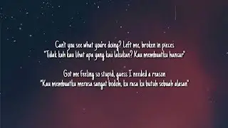 Tate McRae × Ali Gatie - lie to me (lirik terjemahan)