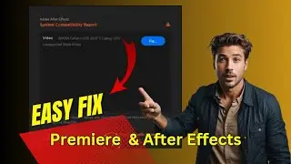 System Compatibility Report Premiere Pro & After Effects