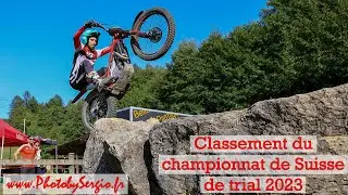 Classement du championnat de Suisse de trial 2023