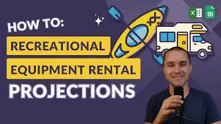 Financial Projections for Recreational Equipment Rental (Template Walkthrough)