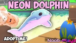 Making a NEON Dolphin in Adopt Me! | Ich mache meinen ersten N Delfin!