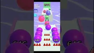 ! Ball Run 2048 ! 🌏 Infinity Gameplay #shorts #ballrun2048