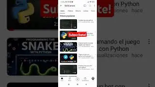 Canal Programacion Python #python #programacion #aprenderpython