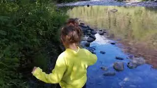 Гуляем по тайге , река Она.