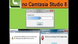 Como corrigir erros no Camtasia Studio 8
