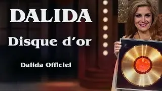 Dalida Officiel / Disque d'or pour Dalida du Canada