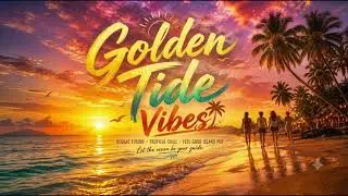 Golden Tide Vibes | Tropical Reggae Fusion Chill Song | Feel-Good Island Pop Anthem