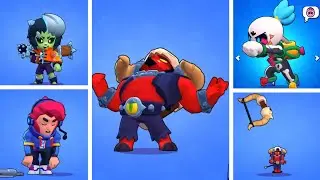 All New Skins Winning and Losing Animation | Brawl Stars Update
