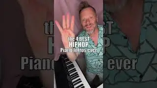 The 4 BEST hiphop Piano Intros EVER! #piano #shorts
