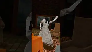 Gece 3'te Odamdaki Hayalet'e Sergilediğim Minimum Performans - Minecraft #shorts