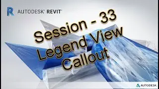 #Revit Architecture Session 33|How to create #Legend View |#Callout  |#layout |RevitArch|#BIM