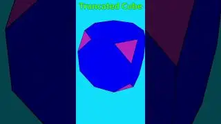 Truncated Cube #shorts