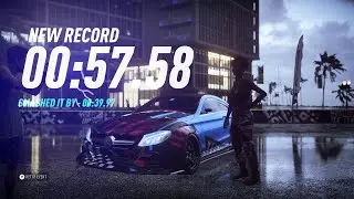 Mercedes AMG C 63 Coupe Time Trail | Need For Speed Heat