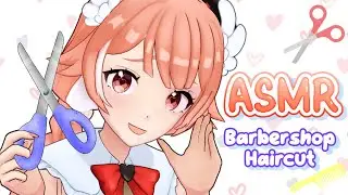 ASMR barbershop ♡ haircut and styling for sleep