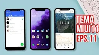 5 Tema MIUI 11  Tembus WhatsApp,Instagram,Status Bar Dan Semua Aplikasi Eps.11
