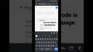 Do programming from any device Android, windows,mac as like flagships #programming#shorts