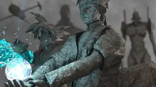 Anime & Manga Character Statues - Epic CGI Animation (Naruto, Kaneki, Gintoki, Titans, etc.)