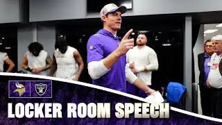 Kevin O’Connell’s Locker Room Speech After the Win Over the Las Vegas Raiders