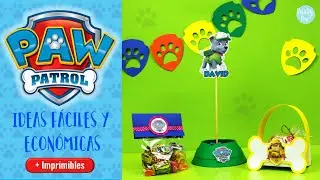 Paw Patrol 🐾 - Ideas for your Paw Patrol party 🐶 |Partypop DIY🎉|