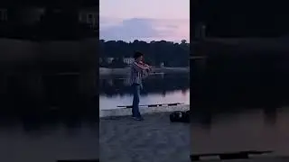 My Heart Will Go On (street viola cover)
