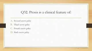 Optometry MCQs Series - Part 7