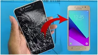 How i Turn Destroyed Samsung Destroyed Phone into a Brand New Samsung Phone Galaxy Prime