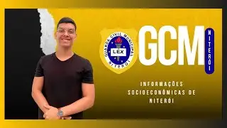 Live #326 GCM Niterói  - Exercícios de Informações Socioeconômicas de Niterói - Guilherme Gusmão
